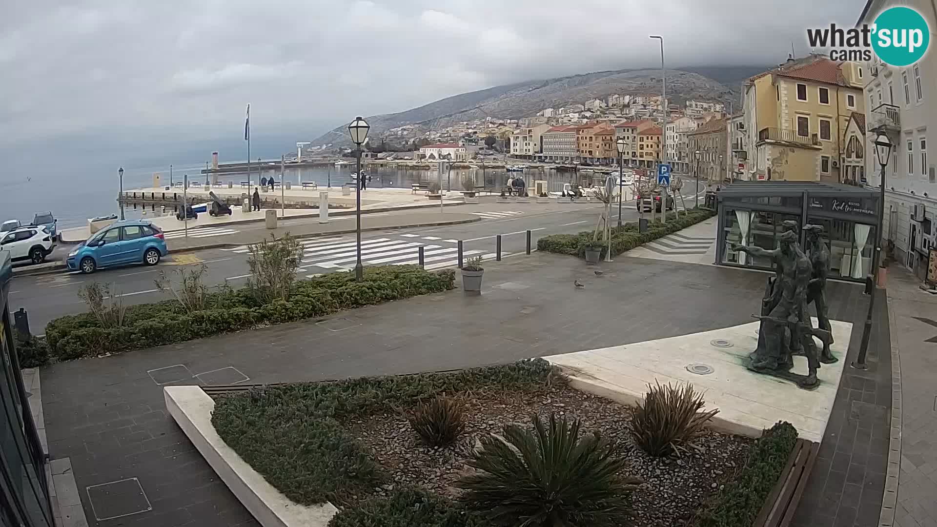 Live webcam Senj riva – fronte mare