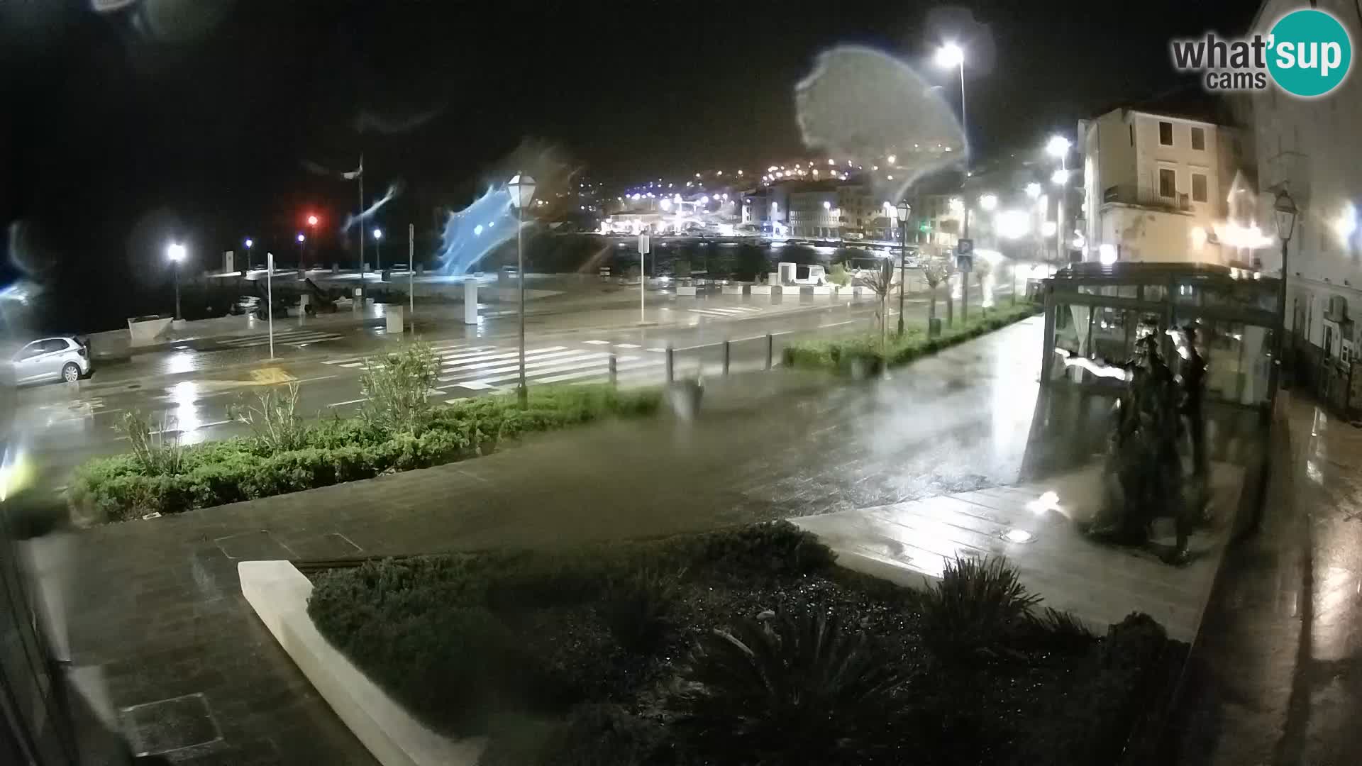 Live webcam Senj riva – fronte mare