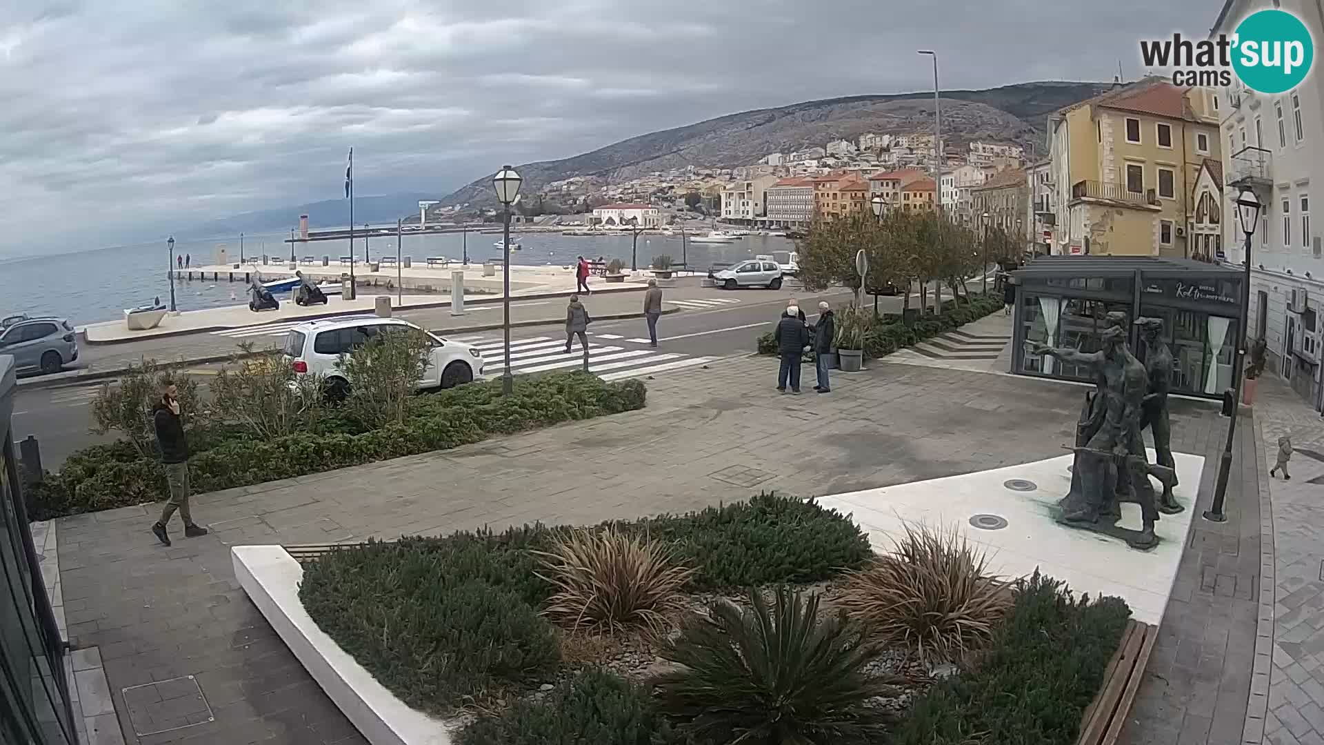 Webcam en direct Senj Riva – front de mer