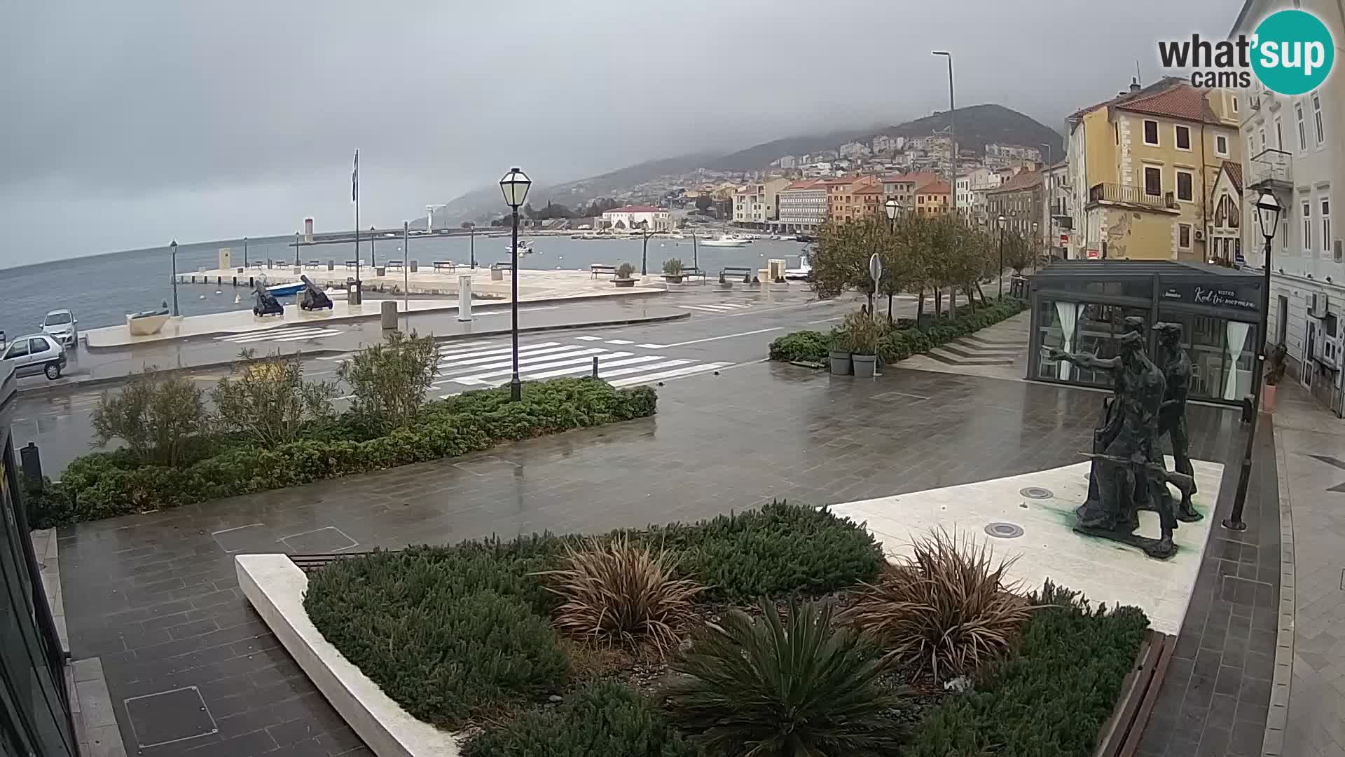 Live-Webcam Senj Riva – direkt am Meer – Kroatien