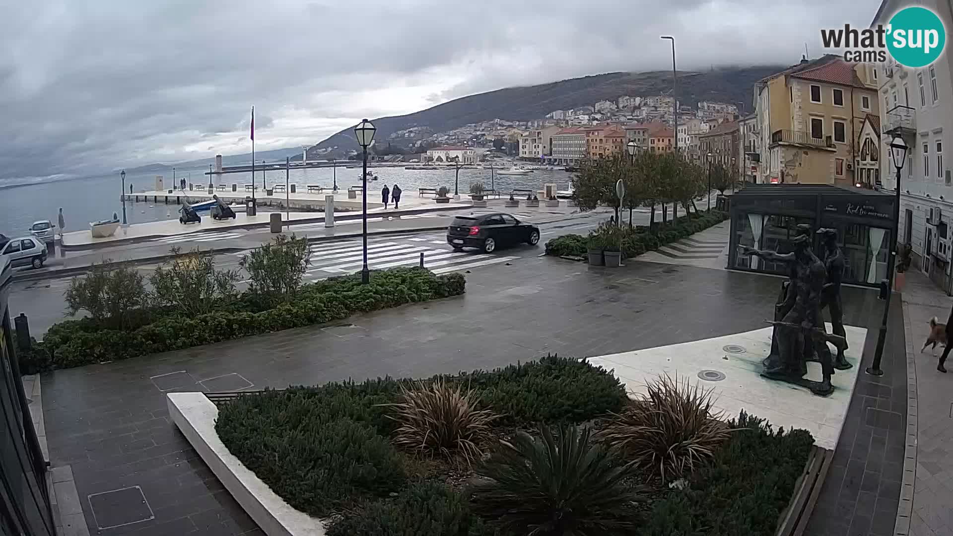 Live-Webcam Senj Riva – direkt am Meer – Kroatien
