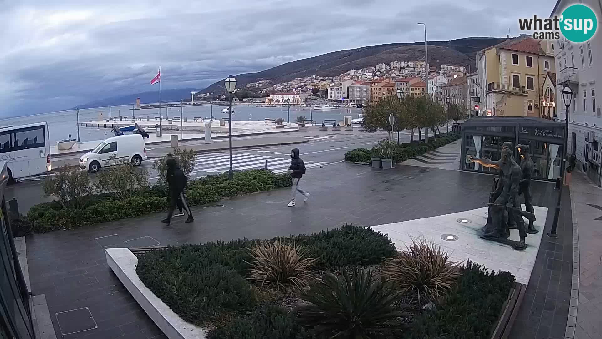 Live webcam Senj riva – seafront – Croatia