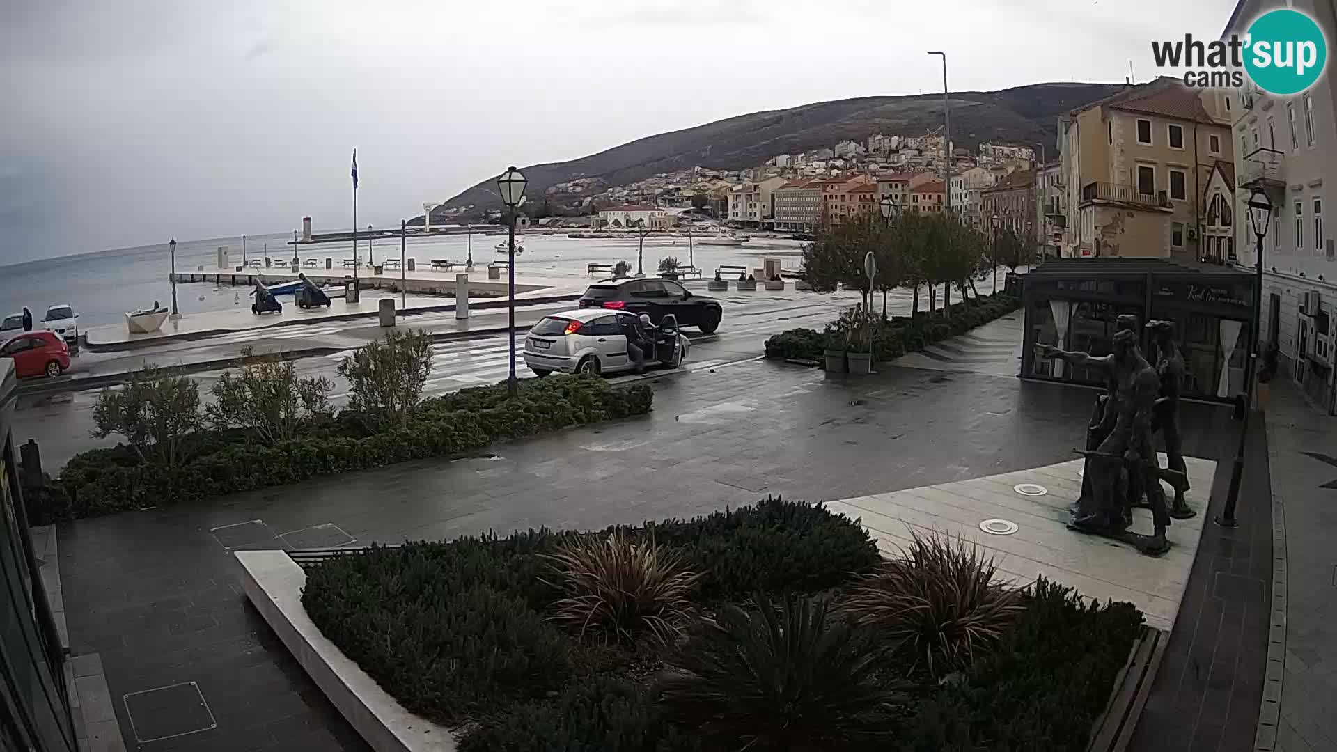 Live webcam Senj riva – seafront – Croatia