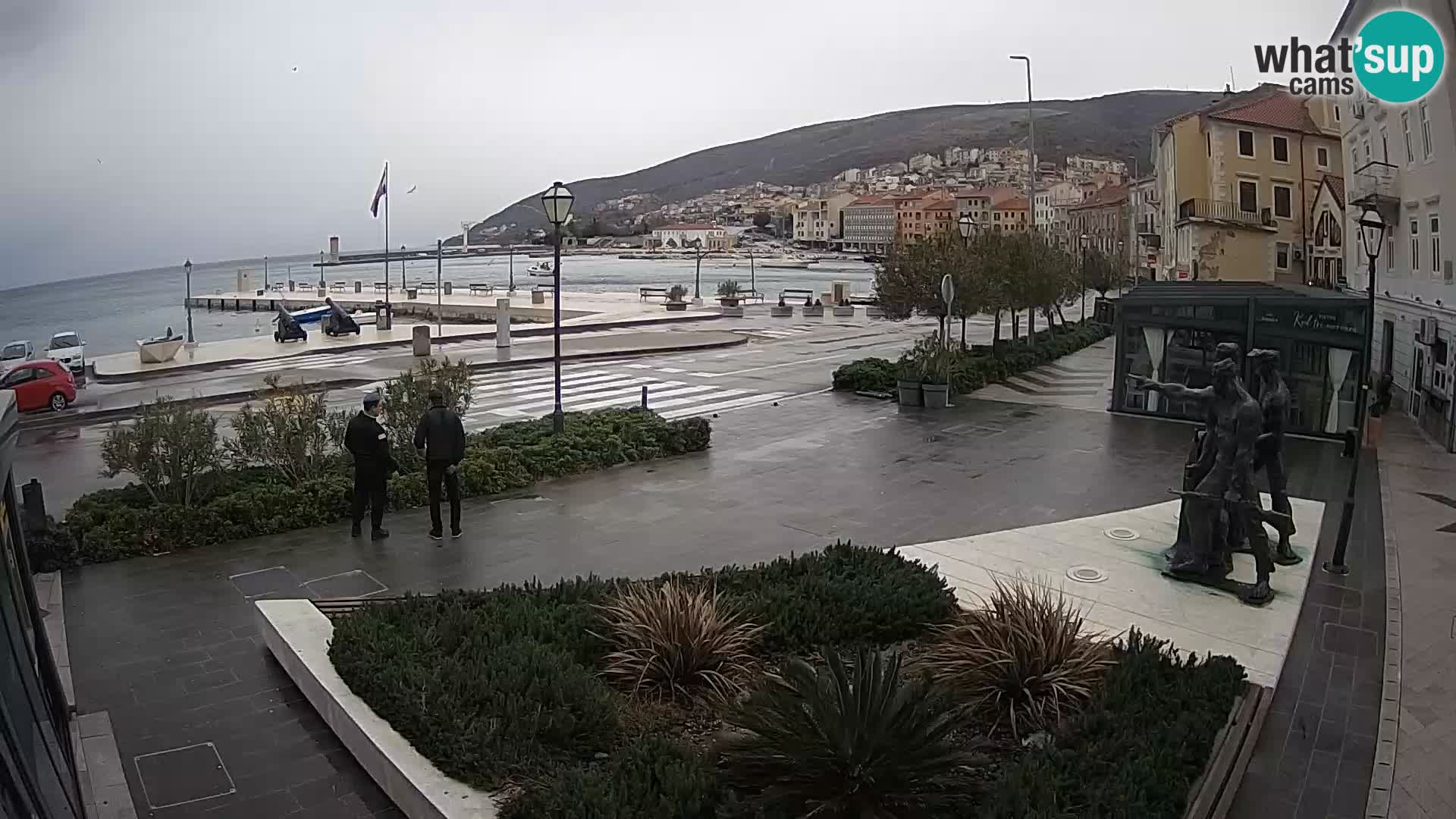 Live webcam Senj riva – seafront – Croatia