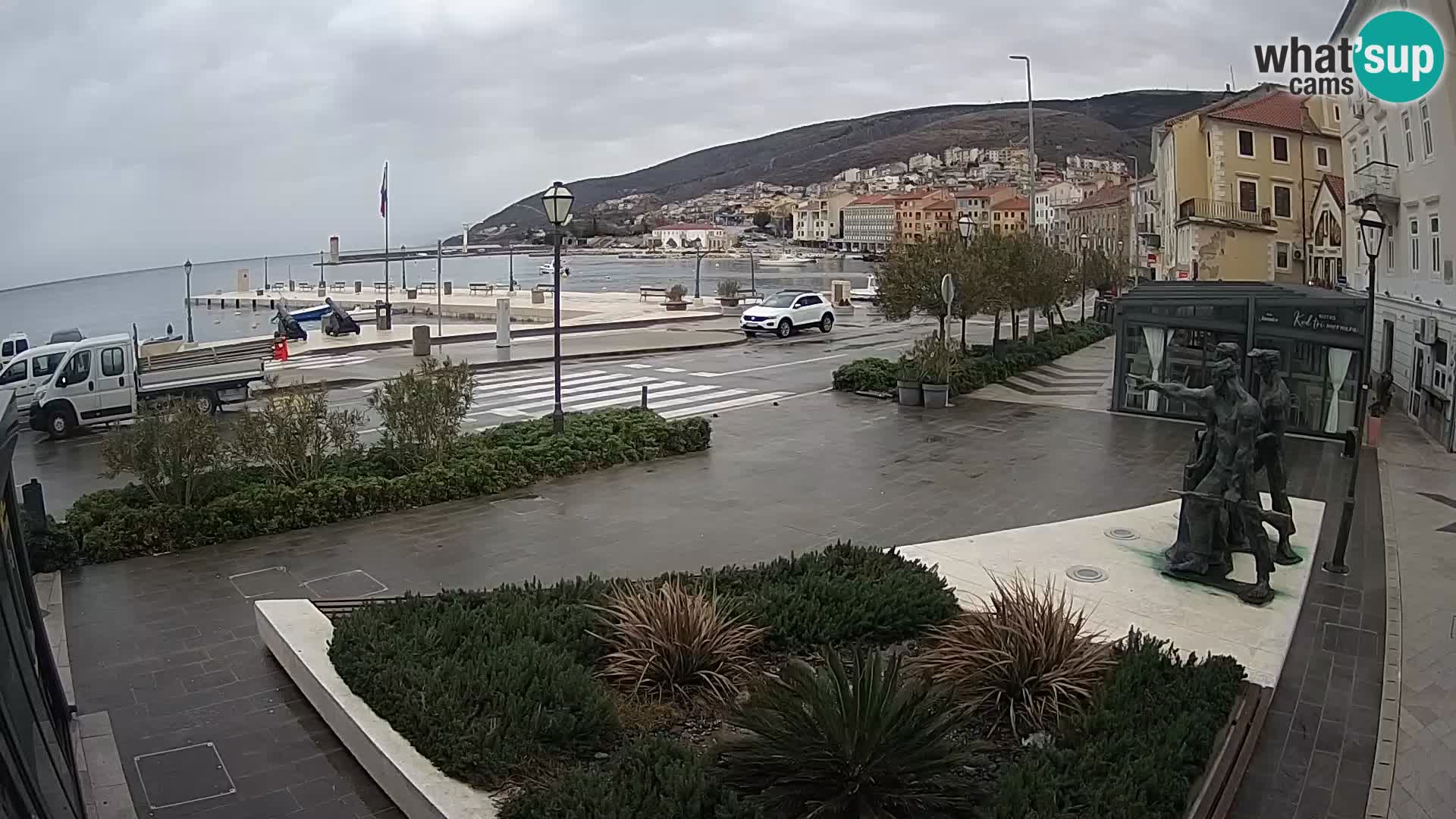 Live webcam Senj riva – seafront – Croatia