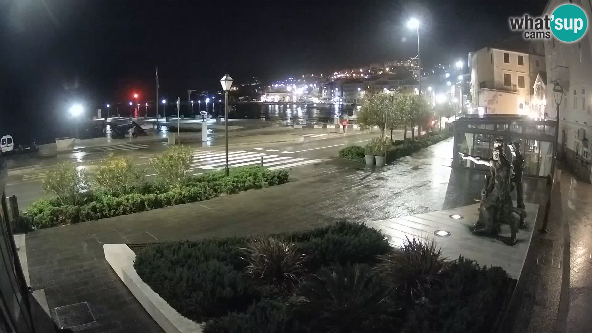 Live webcam Senj riva – seafront – Croatia
