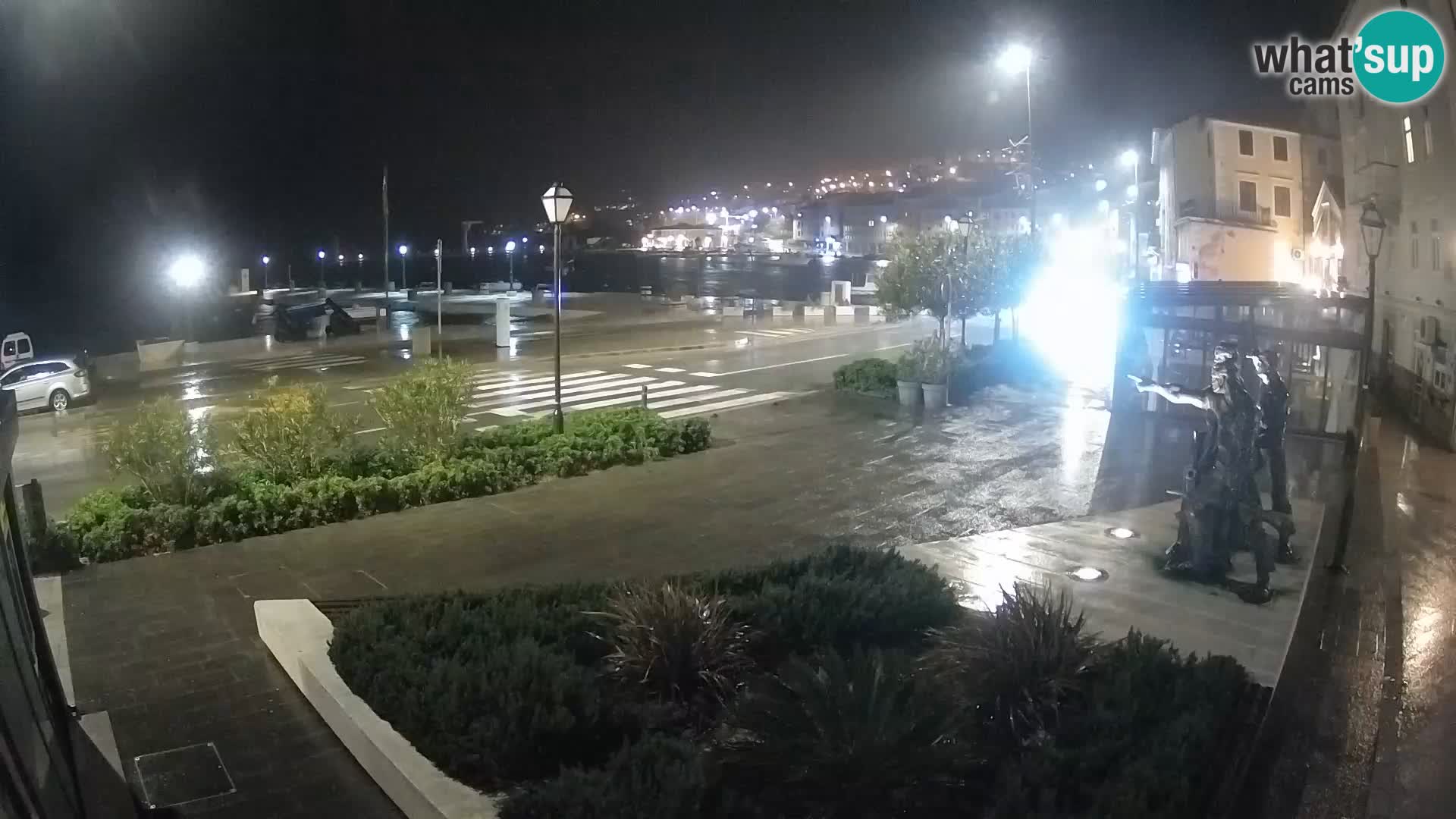 Live webcam Senj riva – seafront – Croatia