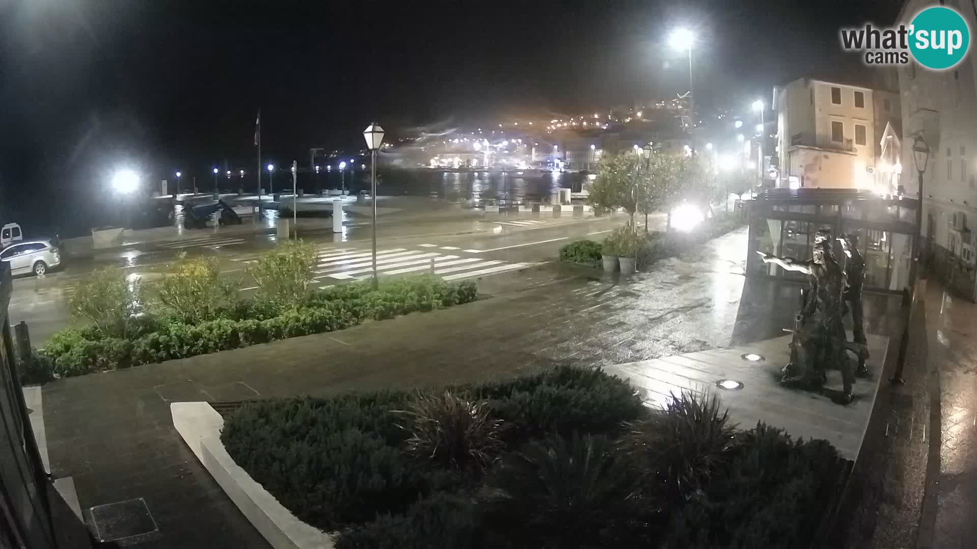 Live webcam Senj riva – fronte mare