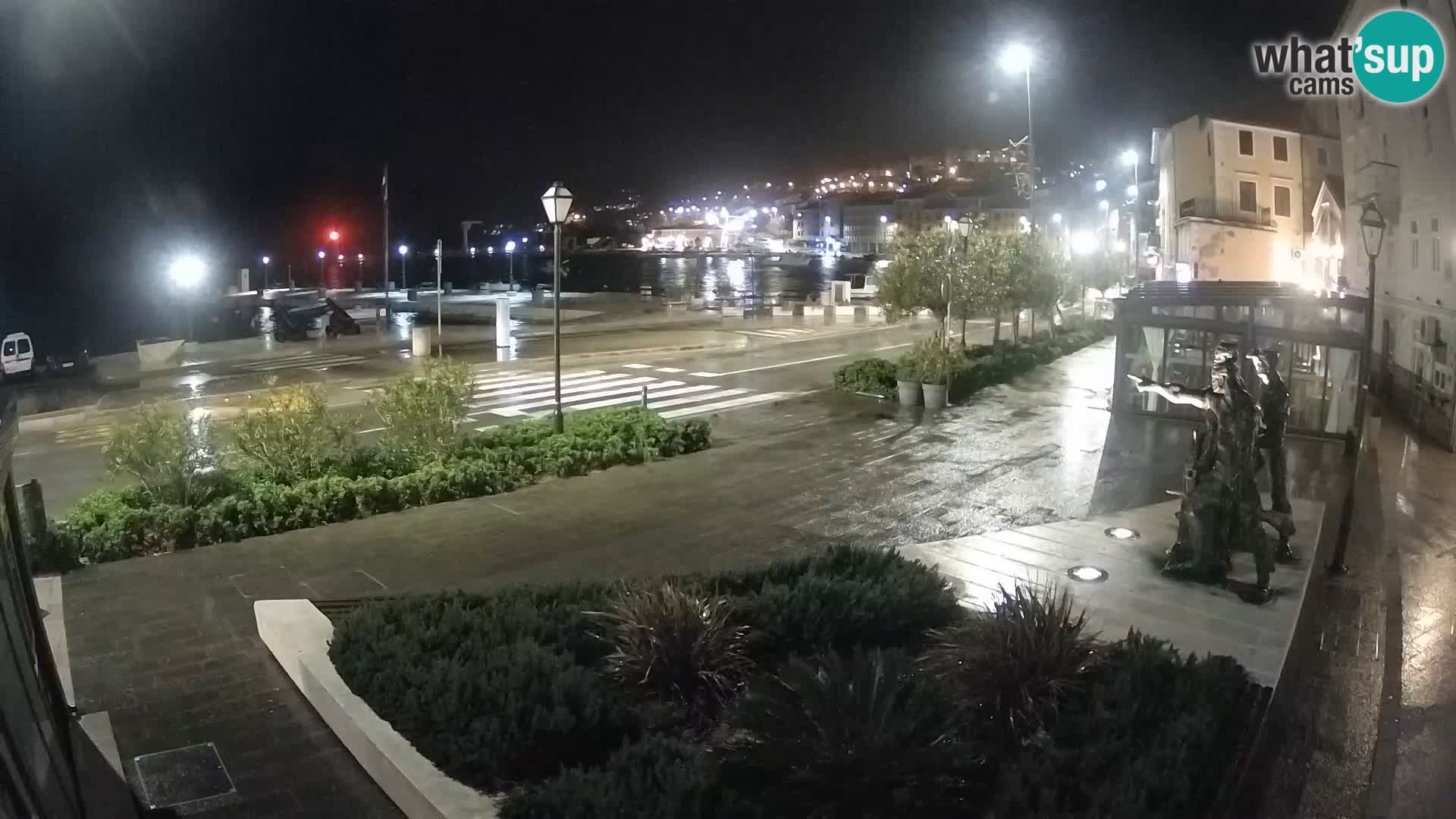 Live webcam Senj riva – fronte mare