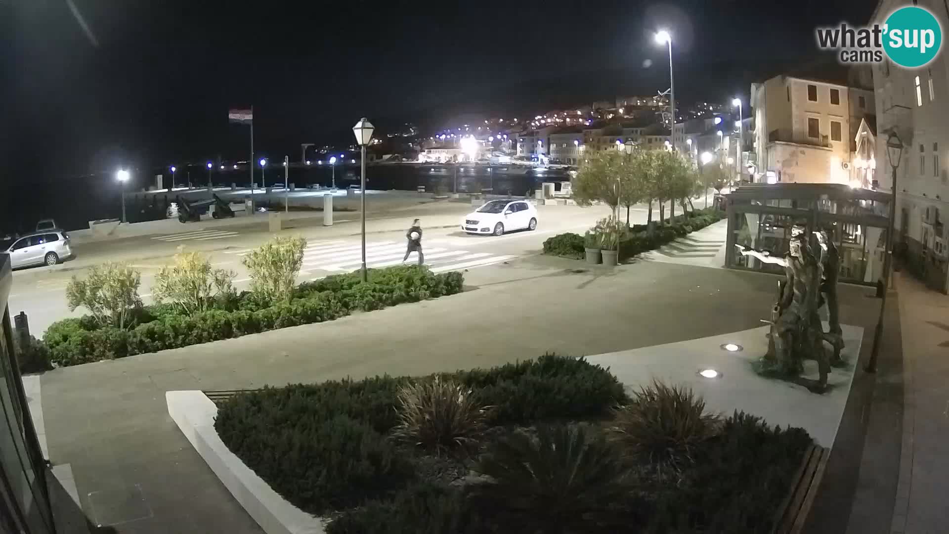 Spletna kamera v živo Senj riva – Hrvaška