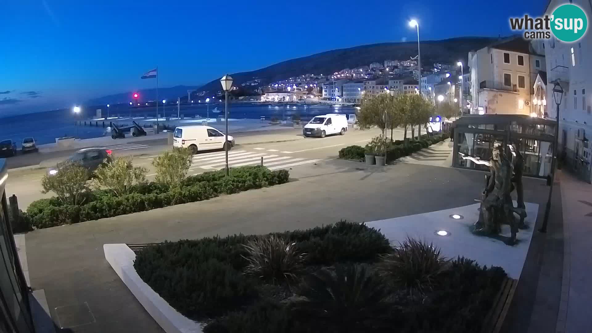 Webcam en direct Senj Riva – front de mer