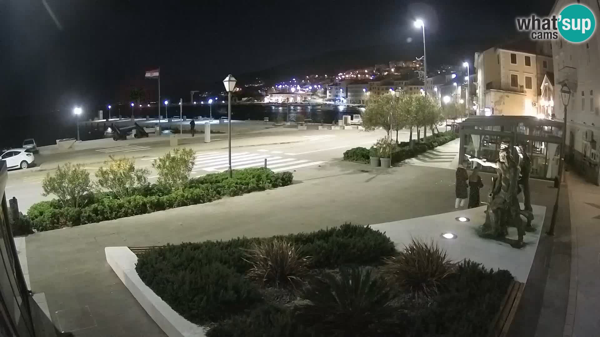 Live webcam Senj riva – fronte mare