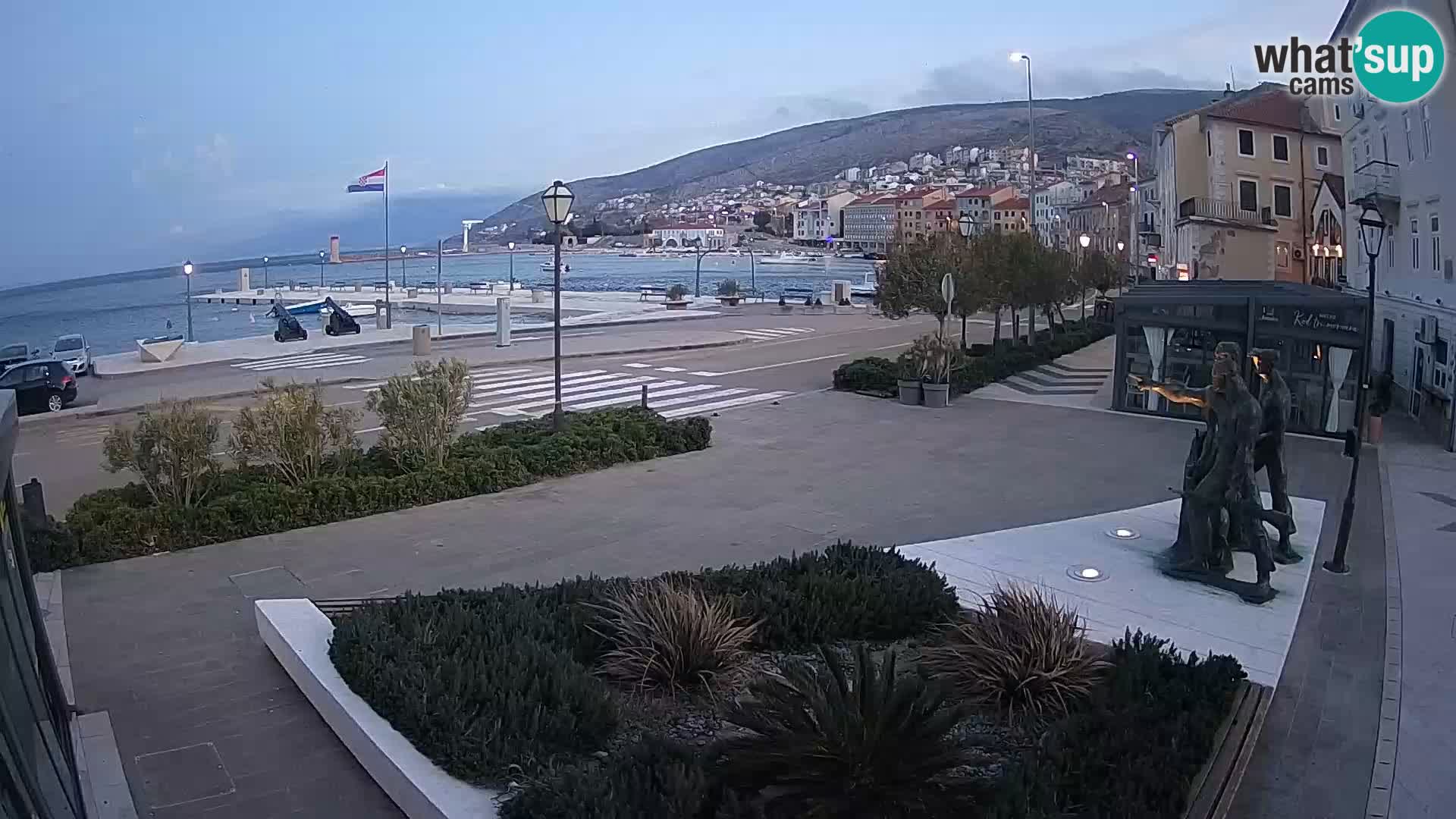 Live-Webcam Senj Riva – direkt am Meer – Kroatien