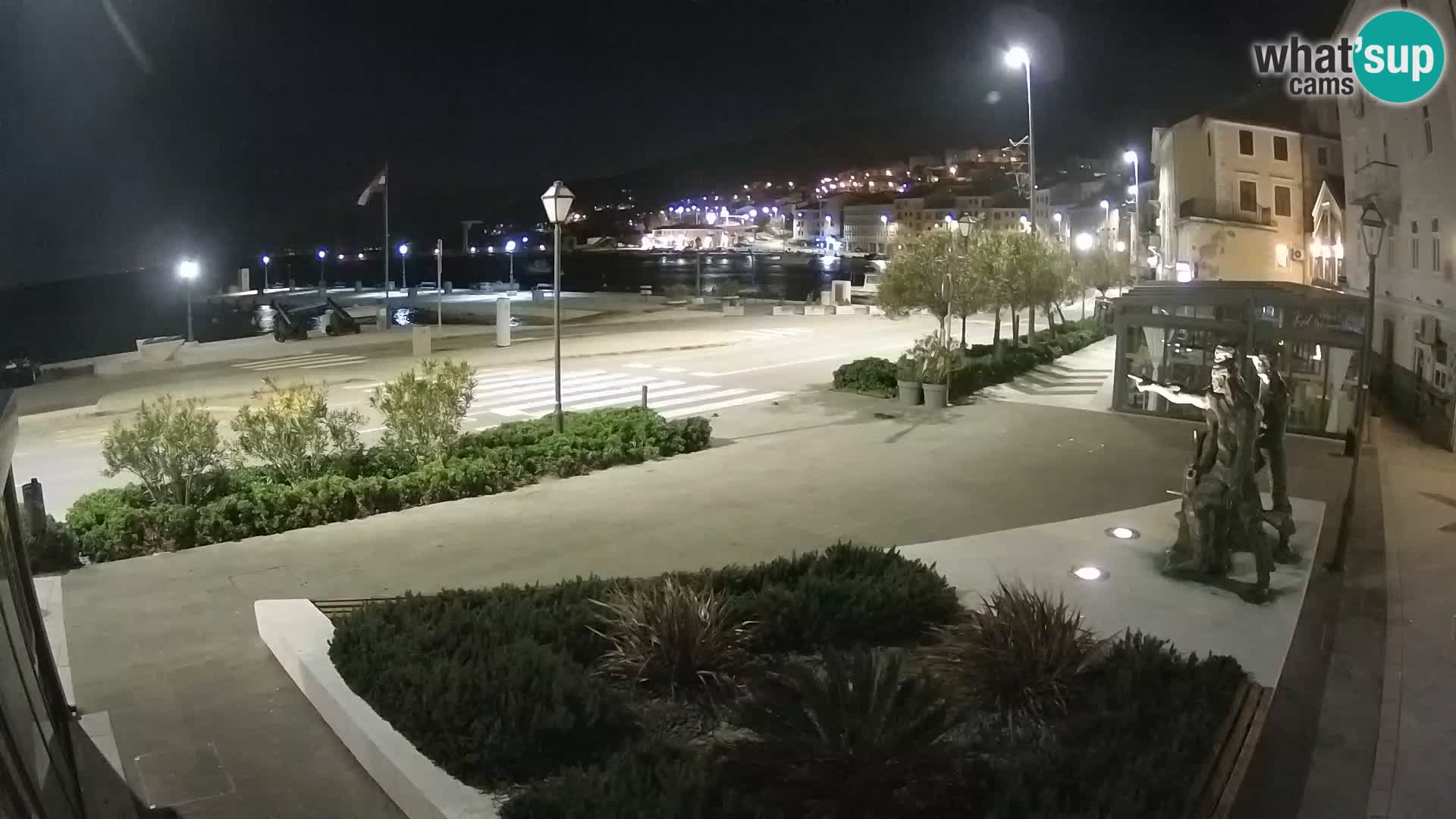 Live webcam Senj riva – seafront – Croatia