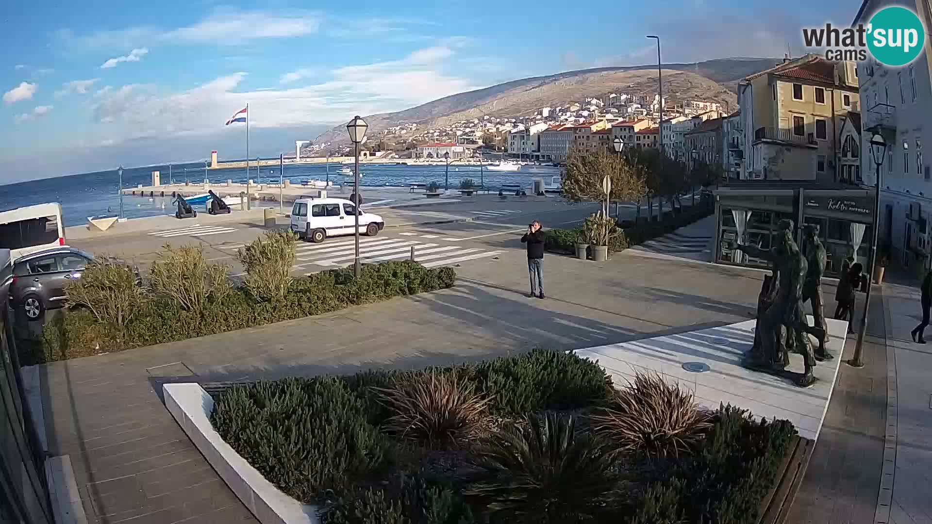Webcam en vivo Senj riva – paseo marítimo
