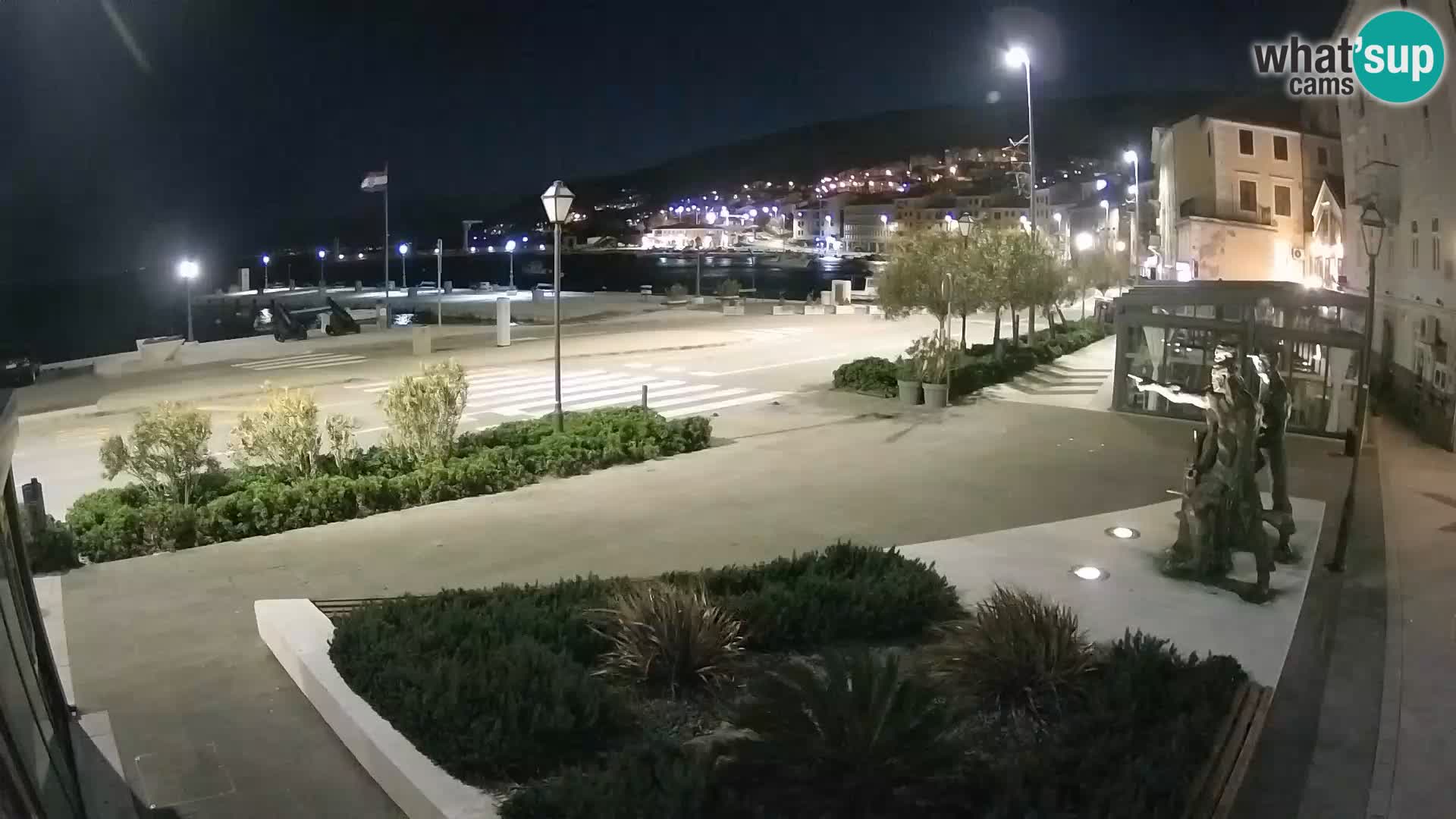 Webcam en vivo Senj riva – paseo marítimo