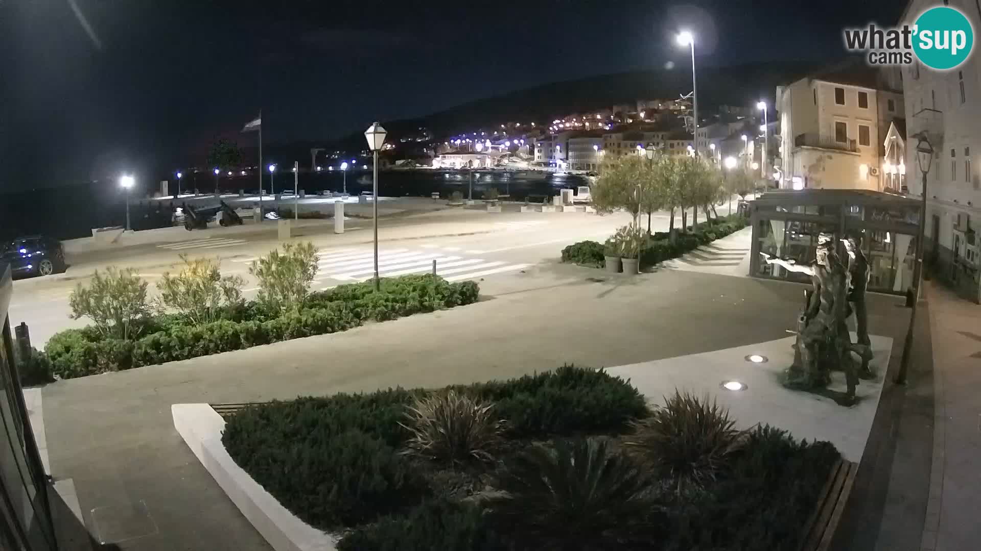 Live webcam Senj riva – seafront – Croatia