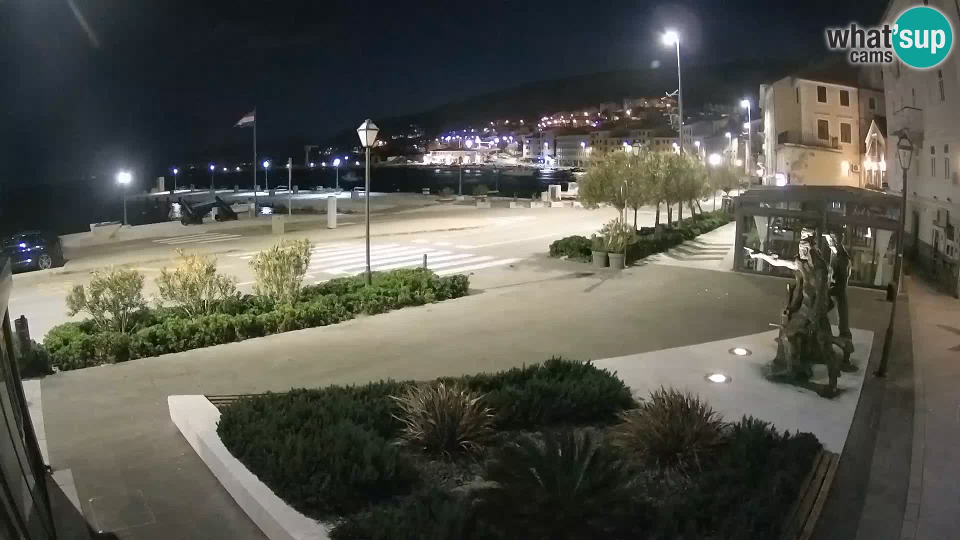 Webcam en vivo Senj riva – paseo marítimo