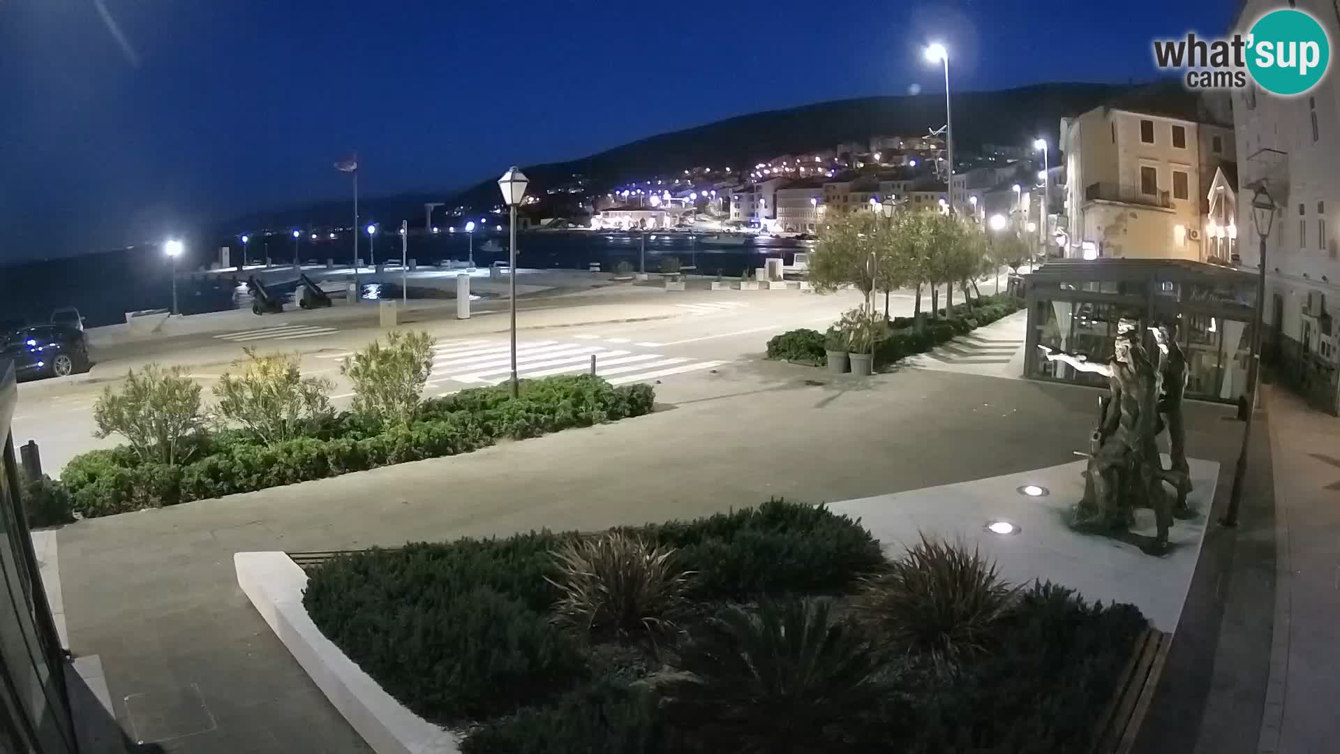 Webcam en vivo Senj riva – paseo marítimo