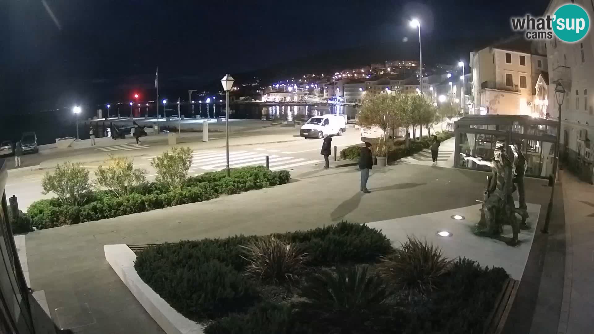 Live webcam Senj riva – seafront – Croatia