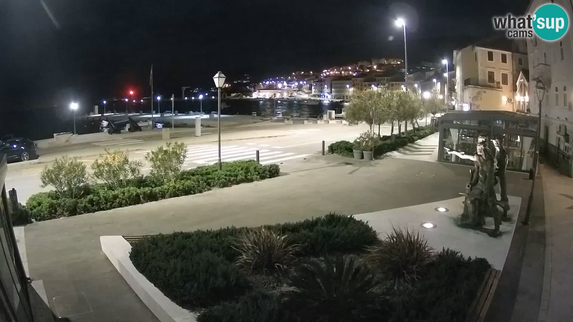 Live webcam Senj riva – seafront – Croatia