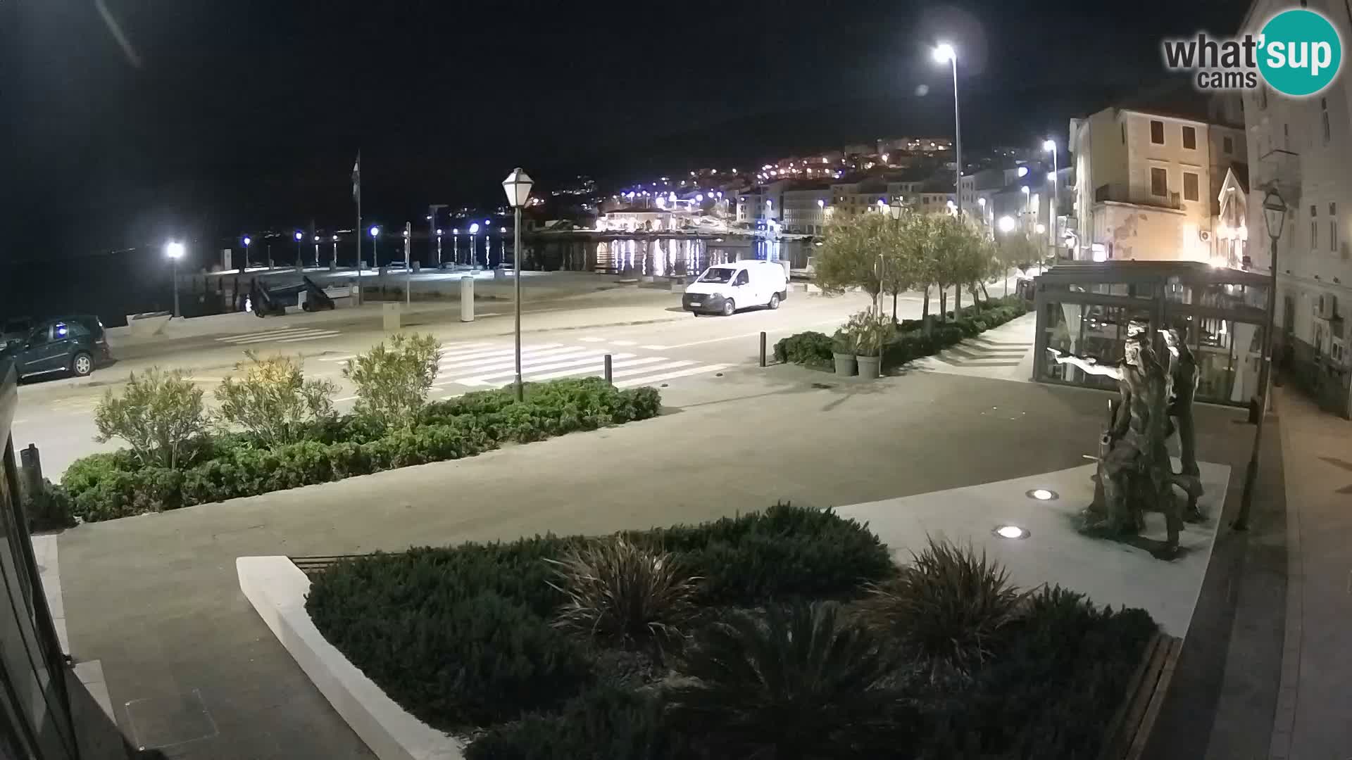 Live webcam Senj riva – seafront – Croatia