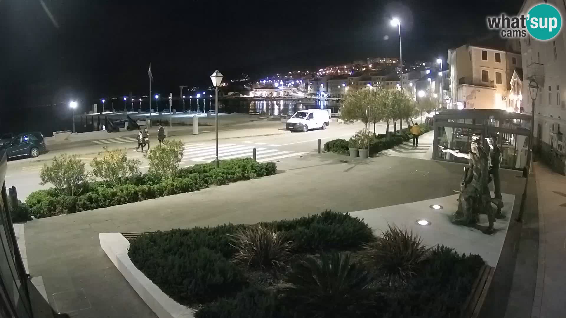 Live webcam Senj riva – seafront – Croatia