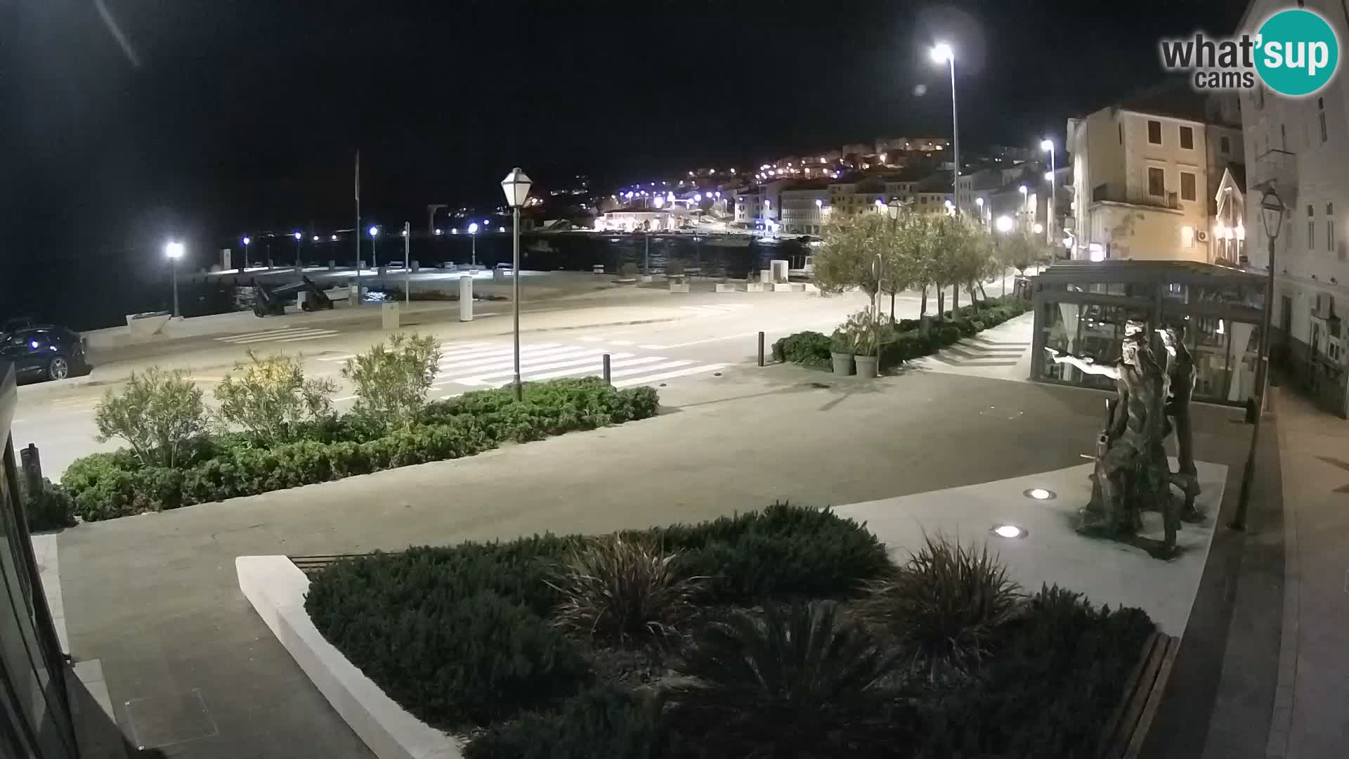 Live webcam Senj riva – seafront – Croatia