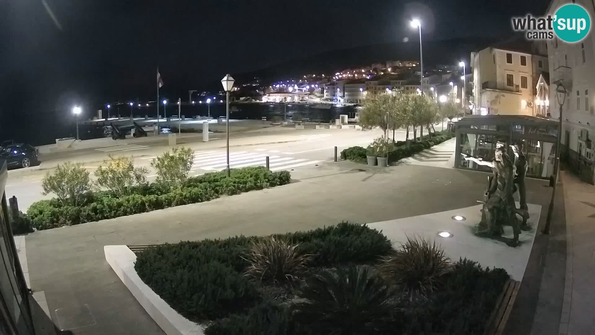 Webcam en vivo Senj riva – paseo marítimo