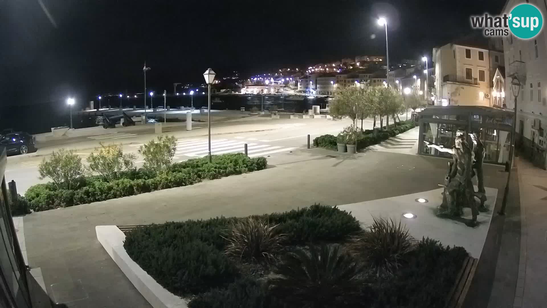 Live webcam Senj riva – fronte mare