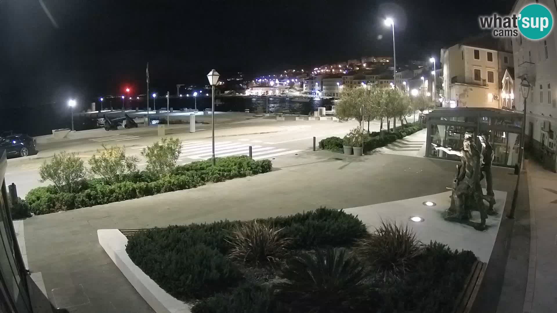 Live-Webcam Senj Riva – direkt am Meer – Kroatien