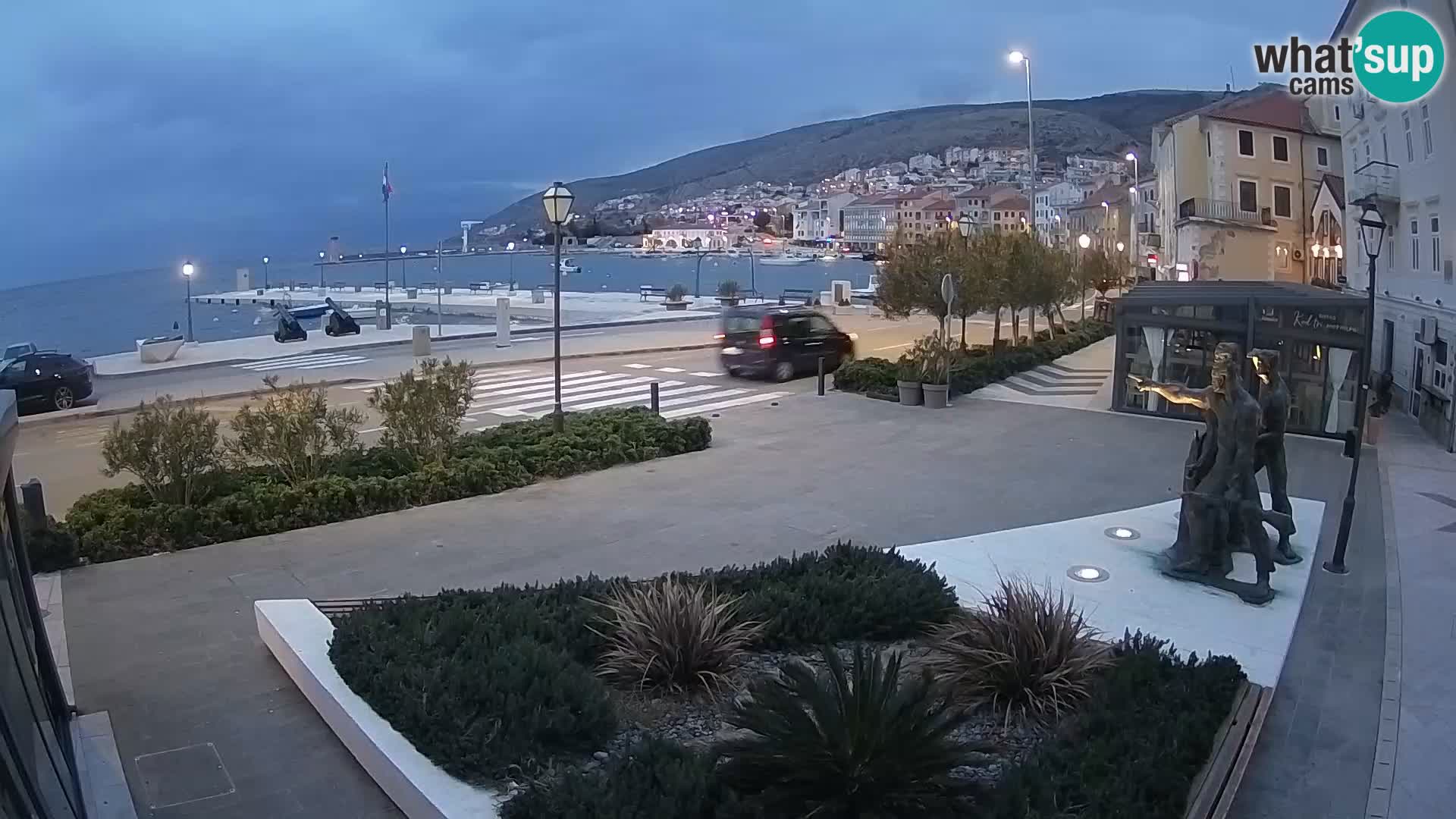 Spletna kamera v živo Senj riva – Hrvaška