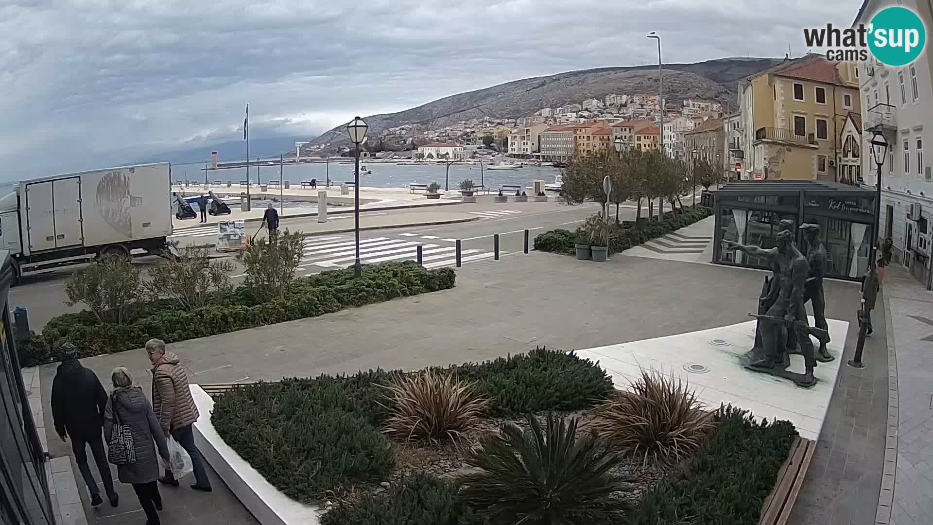 Webcam en direct Senj Riva – front de mer