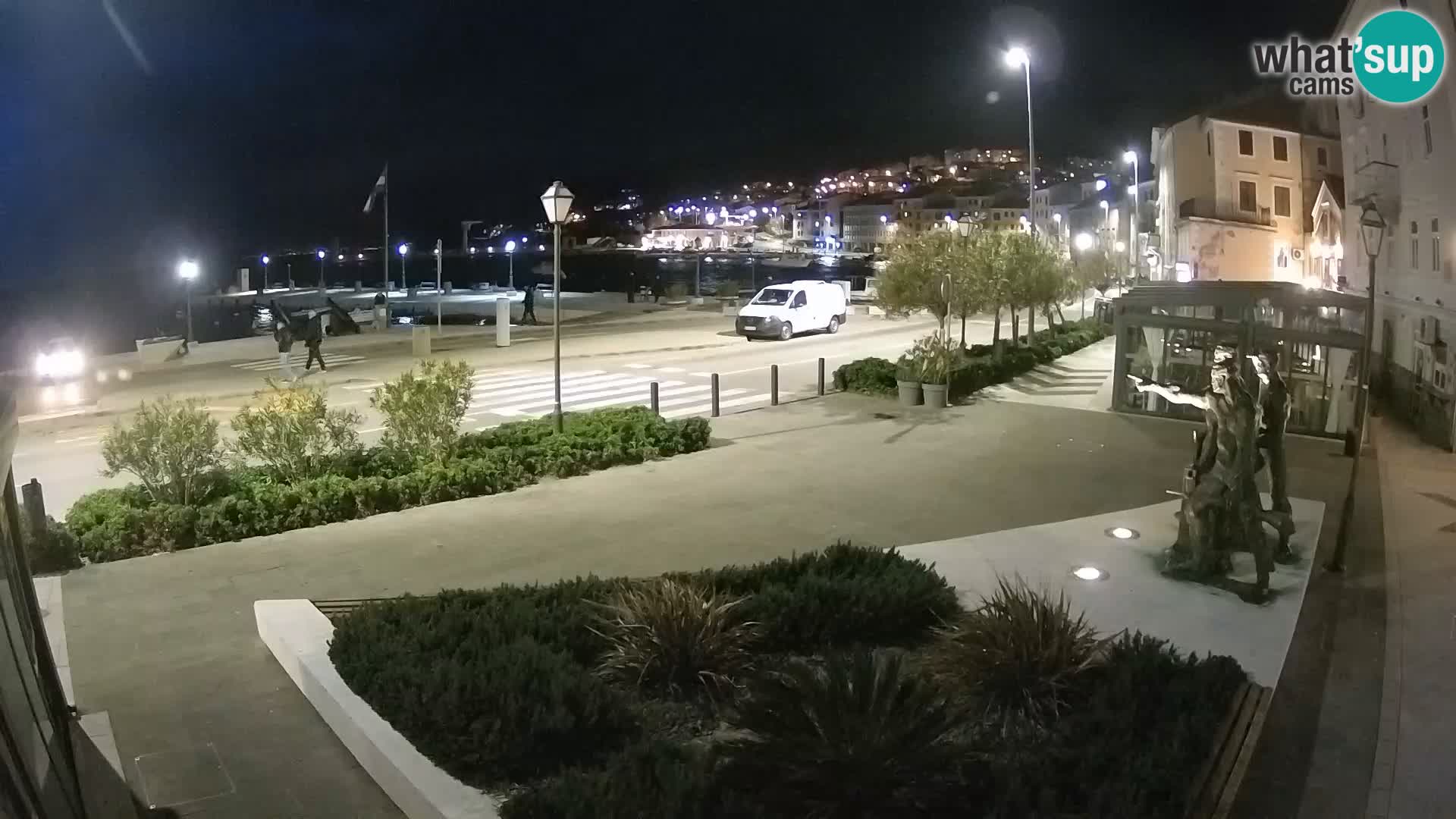 Live-Webcam Senj Riva – direkt am Meer – Kroatien