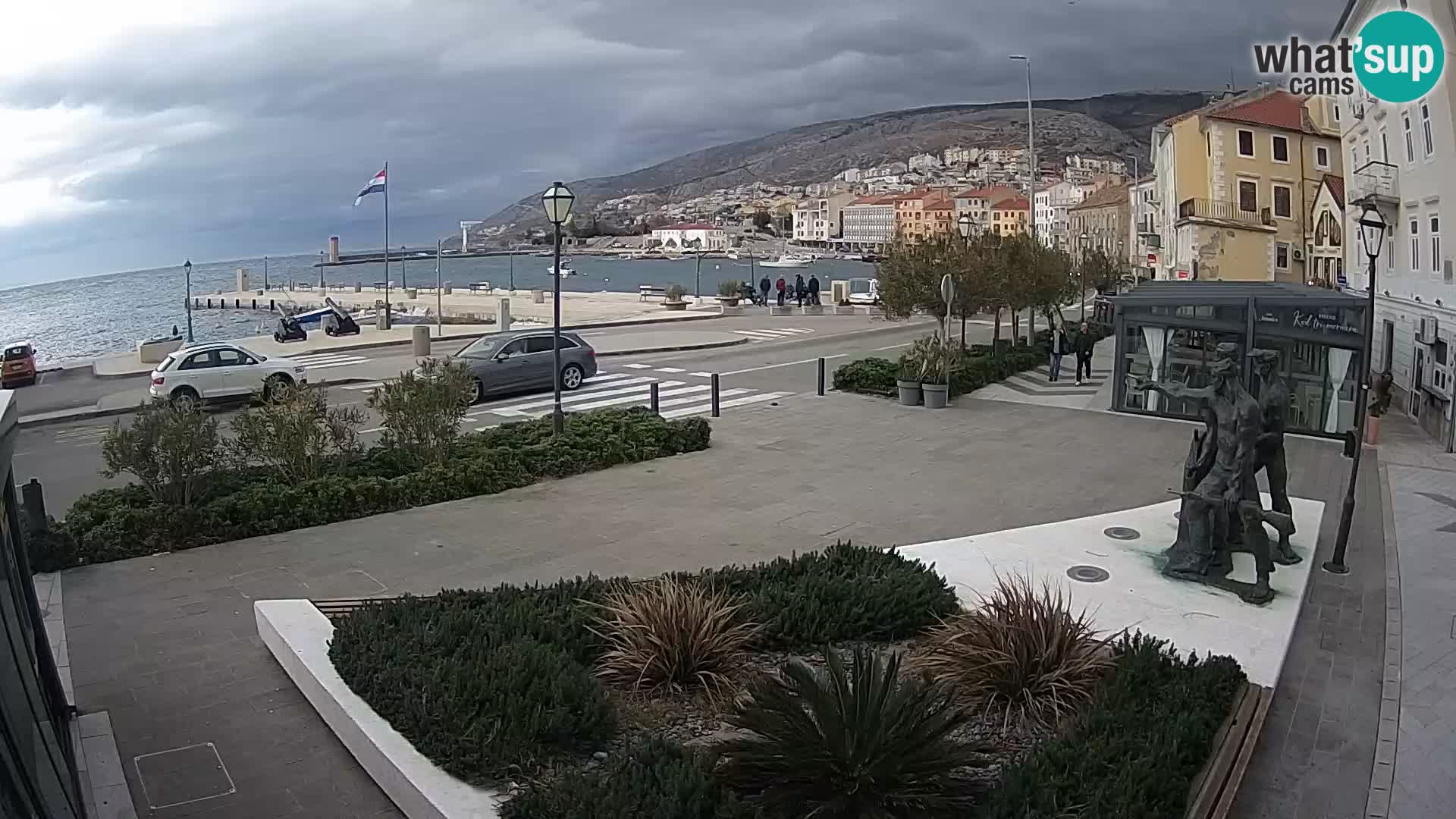 Webcam en direct Senj Riva – front de mer