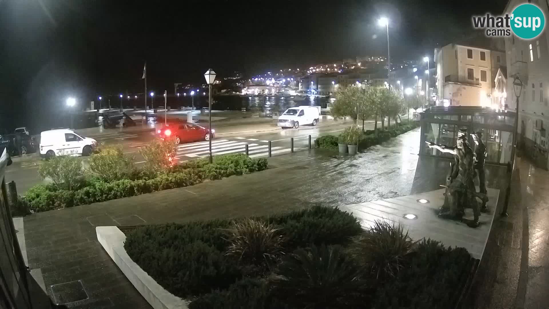 Live webcam Senj riva – seafront – Croatia
