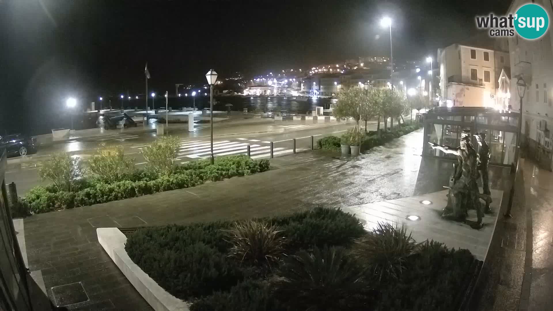 Live webcam Senj riva – seafront – Croatia