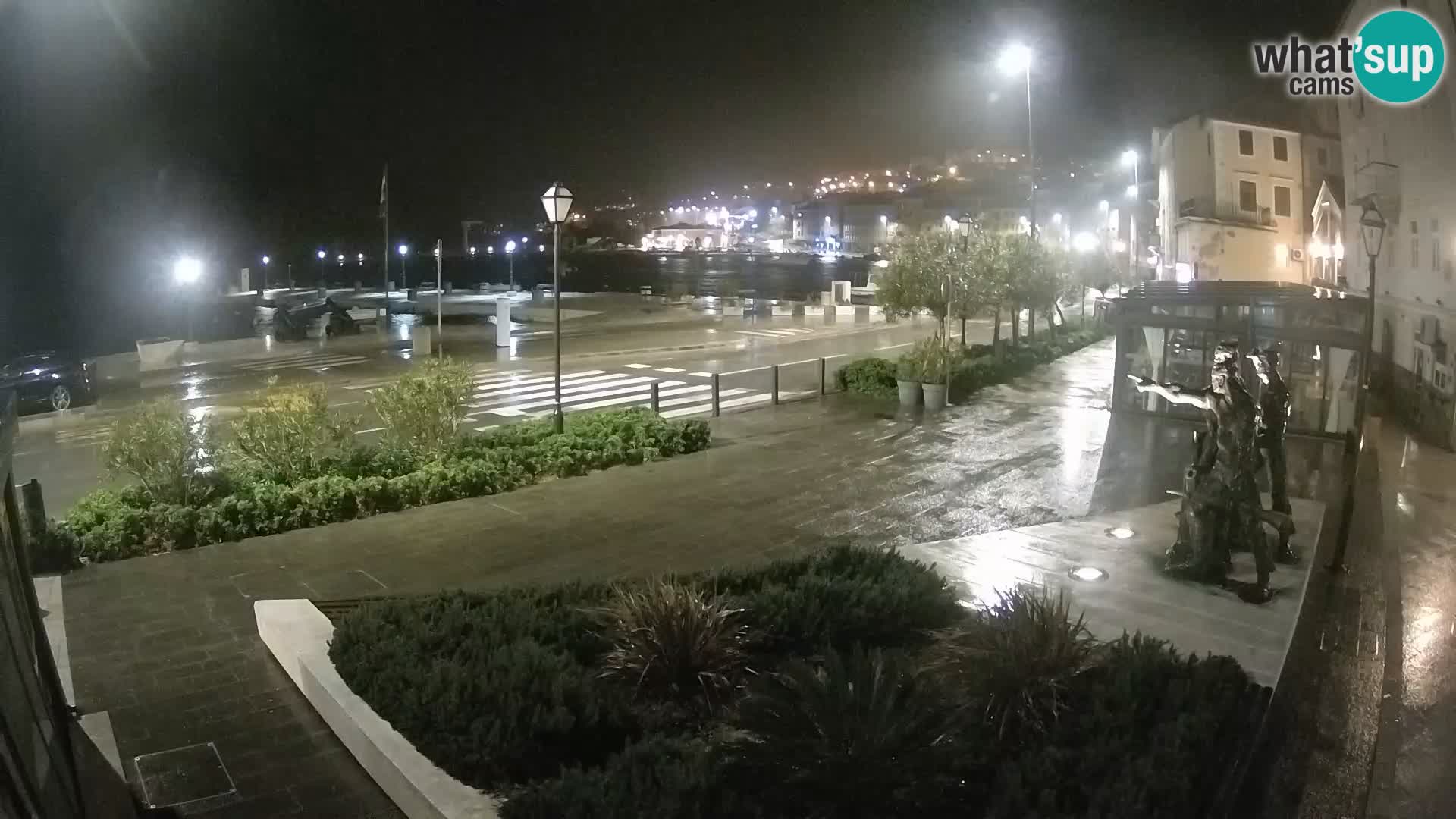 Live webcam Senj riva – fronte mare