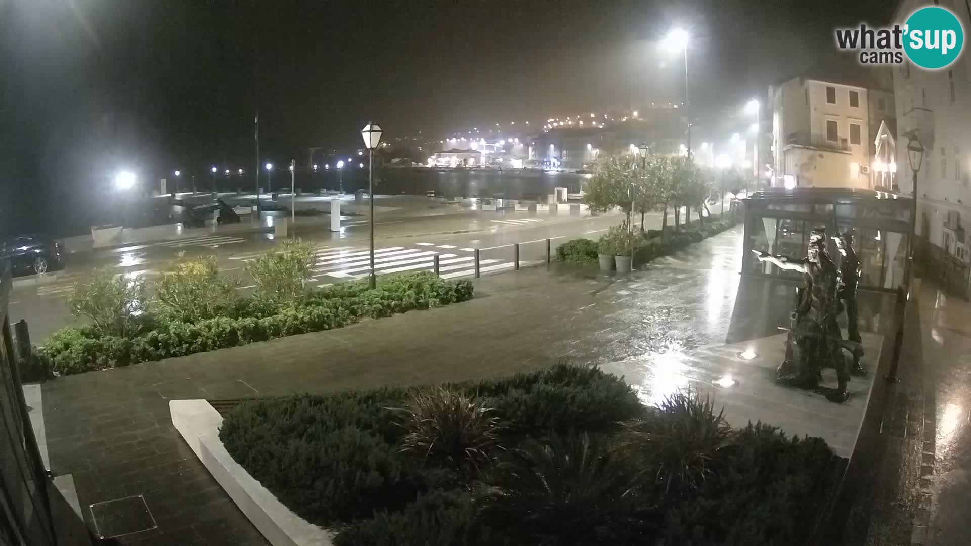 Live webcam Senj riva – seafront – Croatia