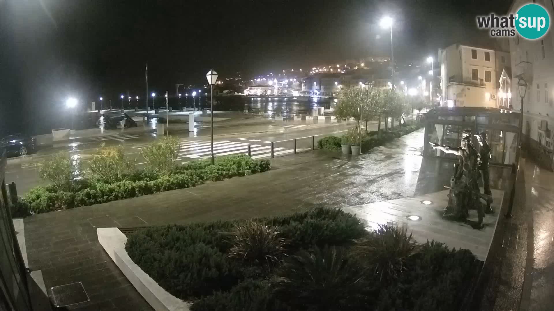 Live webcam Senj riva – seafront – Croatia