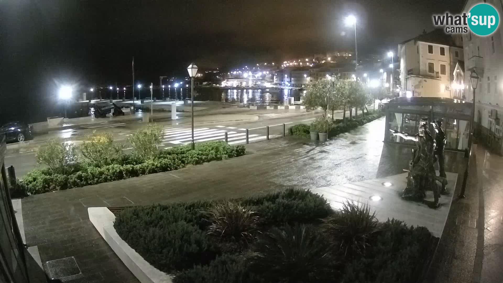 Live webcam Senj riva – seafront – Croatia