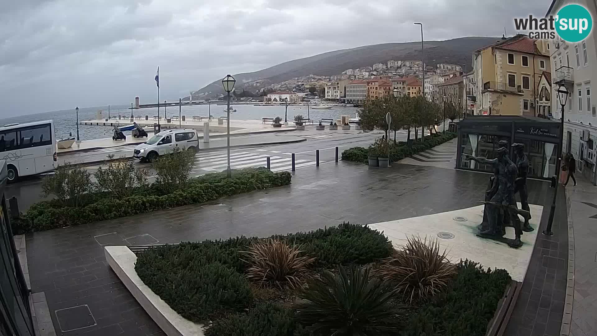 Webcam en vivo Senj riva – paseo marítimo