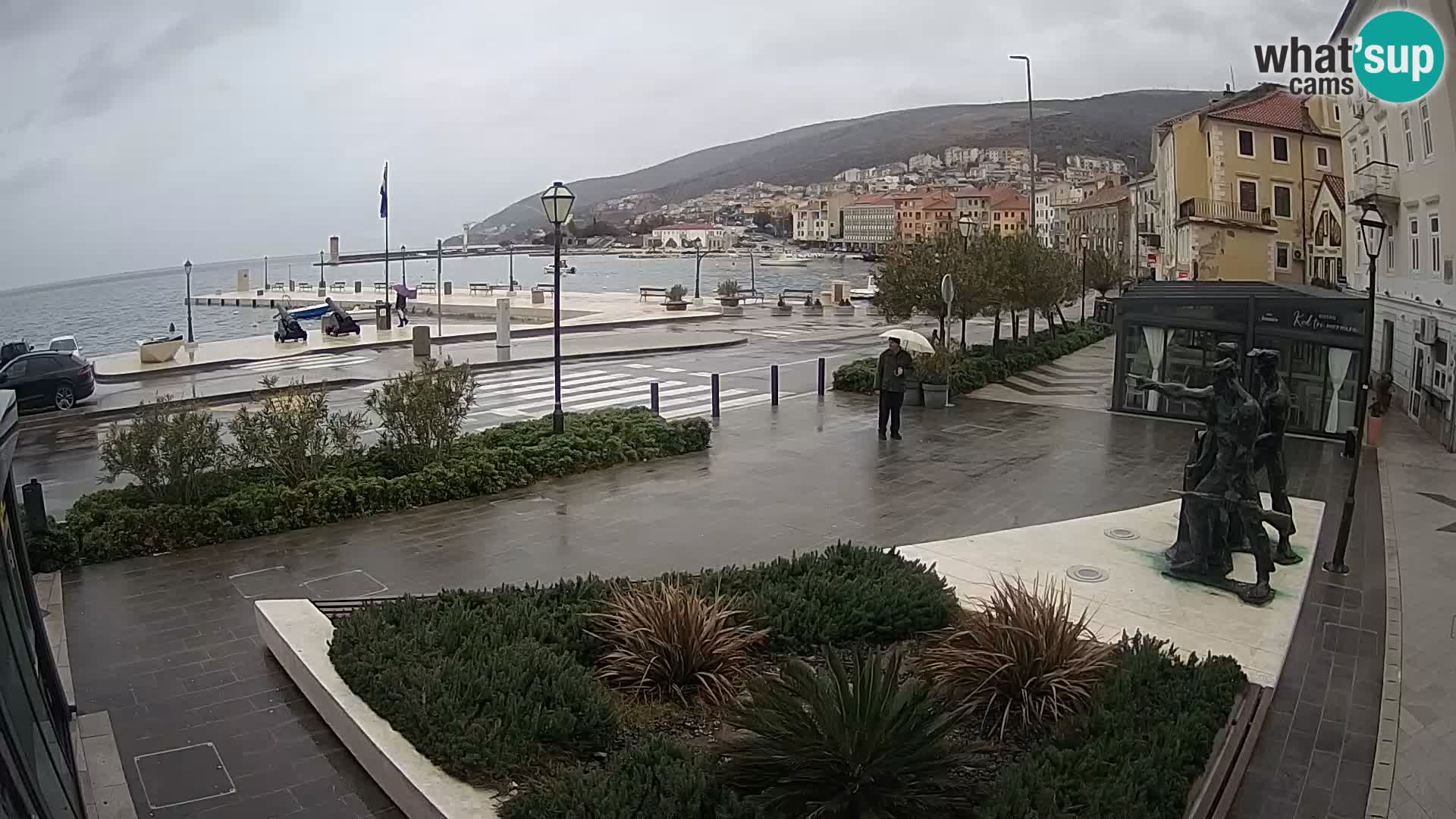 Webcam en vivo Senj riva – paseo marítimo