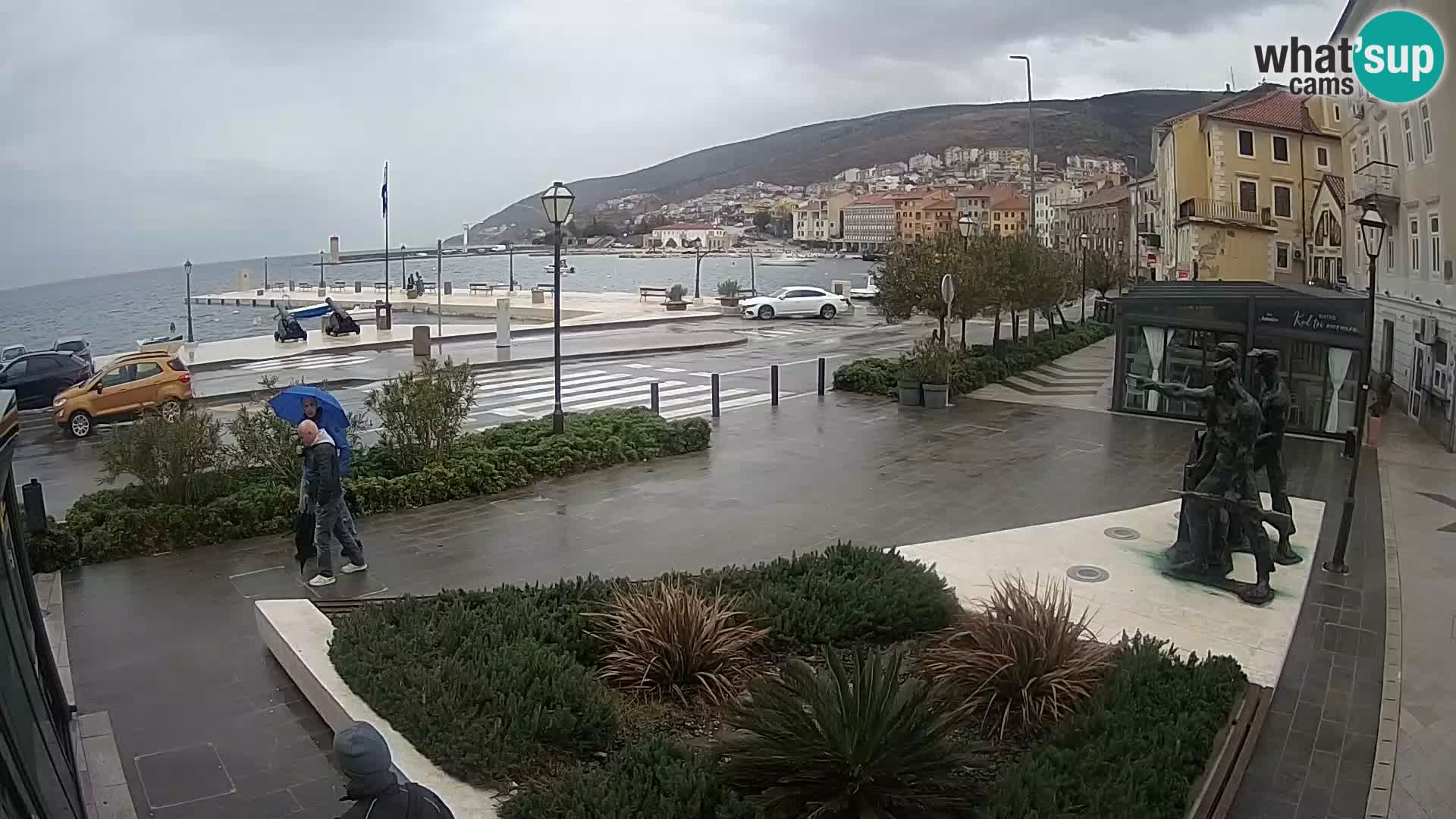 Live webcam Senj riva – seafront – Croatia