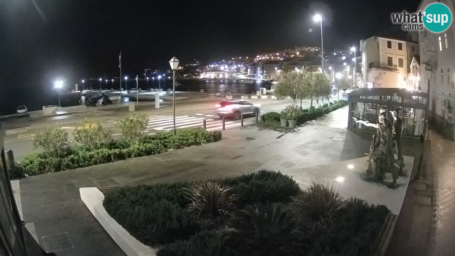 Spletna kamera v živo Senj riva – Hrvaška