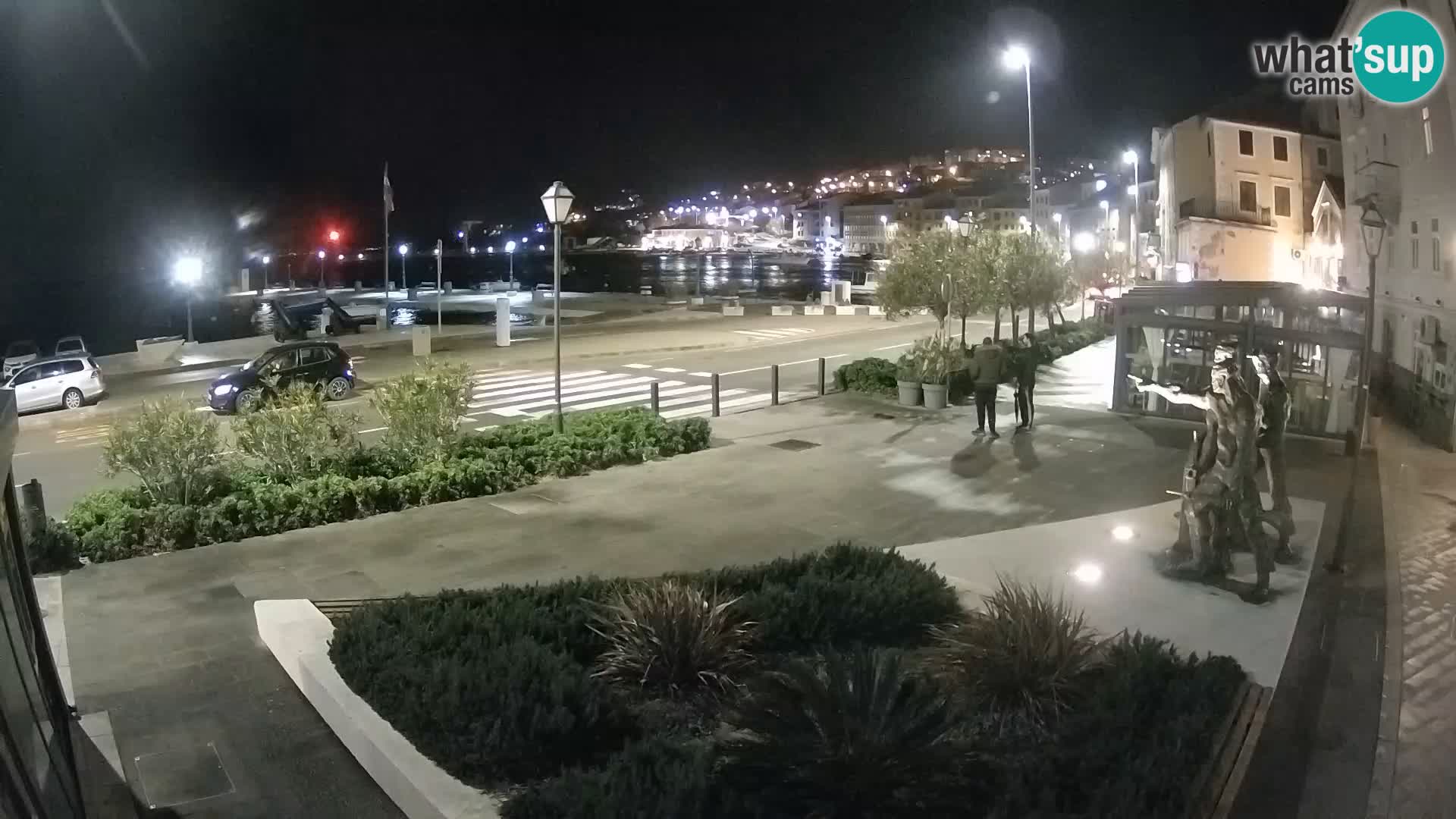 Spletna kamera v živo Senj riva – Hrvaška