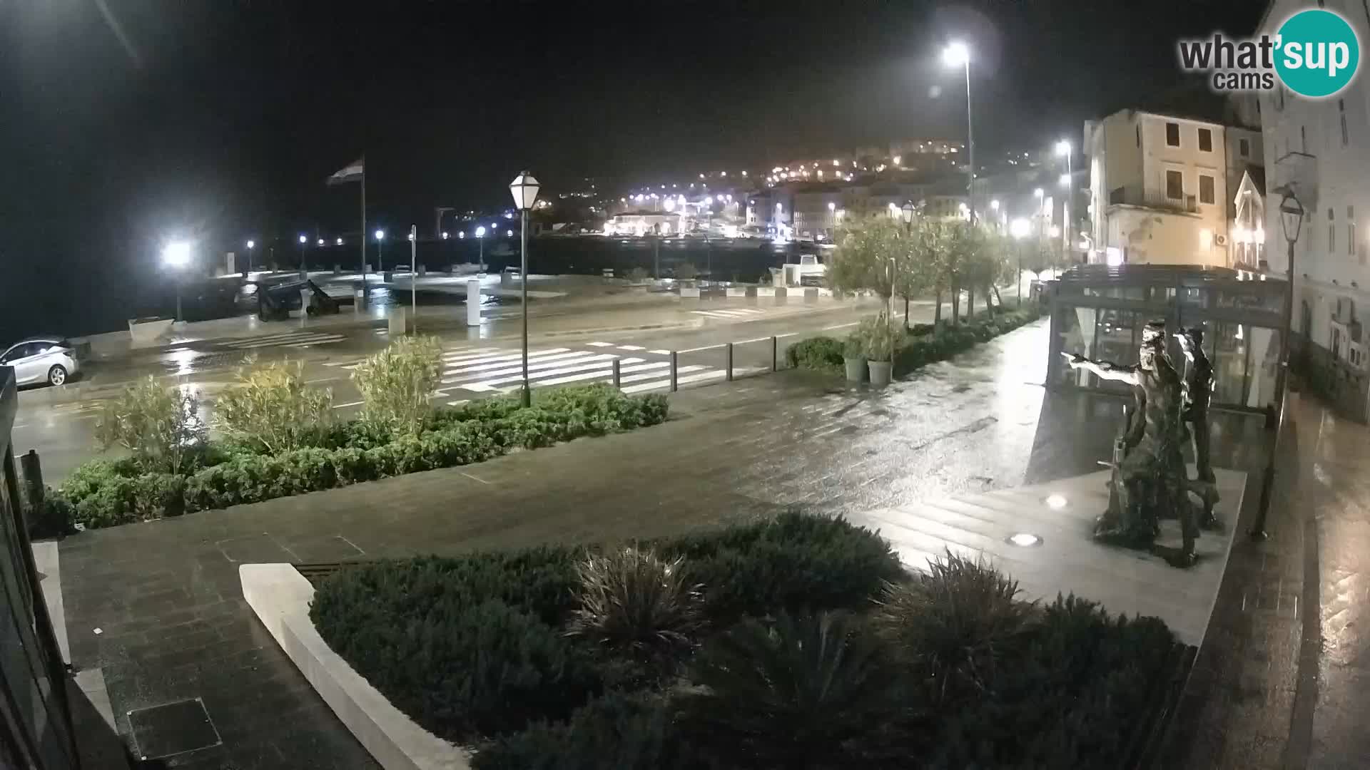 Live webcam Senj riva – seafront – Croatia