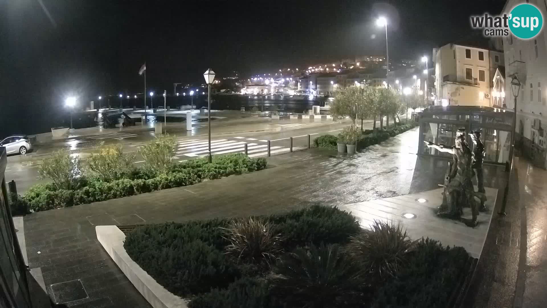 Live webcam Senj riva – fronte mare