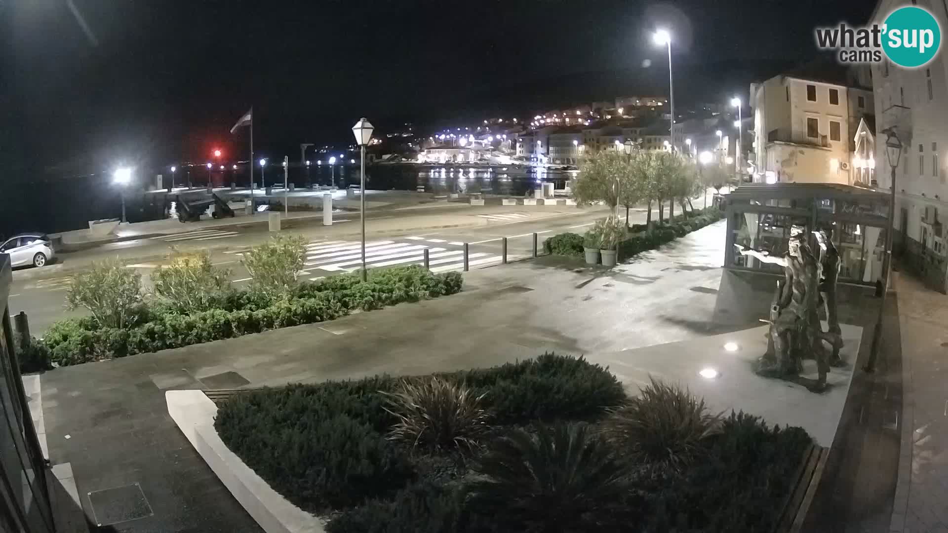 Live webcam Senj riva – seafront – Croatia