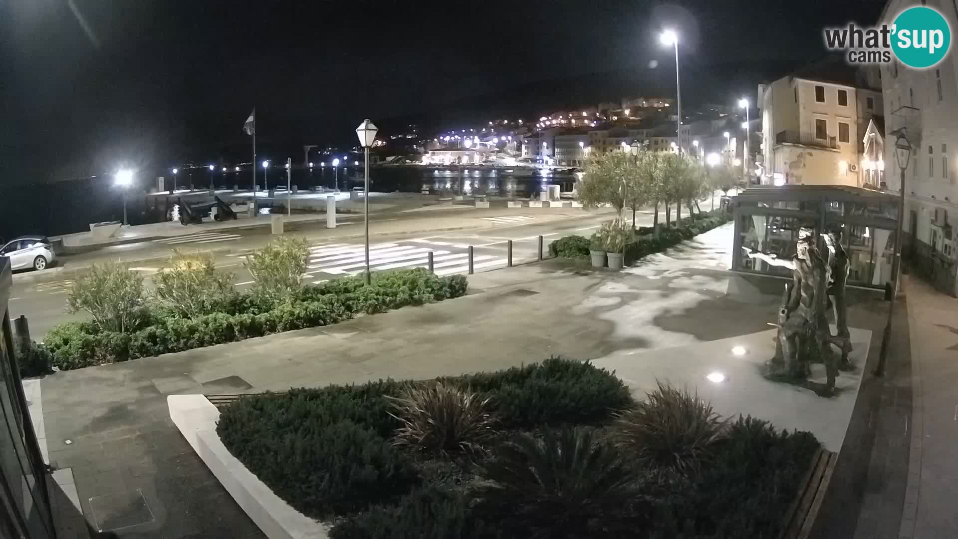 Live webcam Senj riva – seafront – Croatia